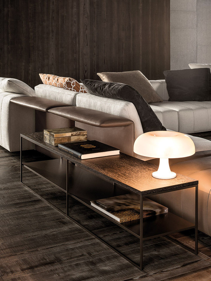 Приставной стол Minotti Calder Bronze - фото товара