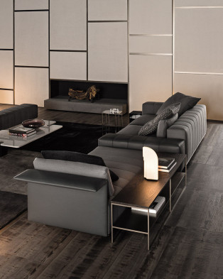 Приставной стол Minotti Calder Bronze