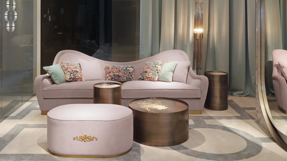 Журнальный стол Angelo Cappellini Metal Cylinder 34301