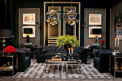 Подвесная люстра Yorkshire L Eichholtz Lighting 65h x d63 nc36449