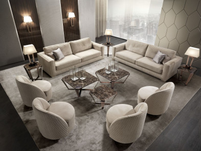 Кресло Dv home collection Charlotte girevole