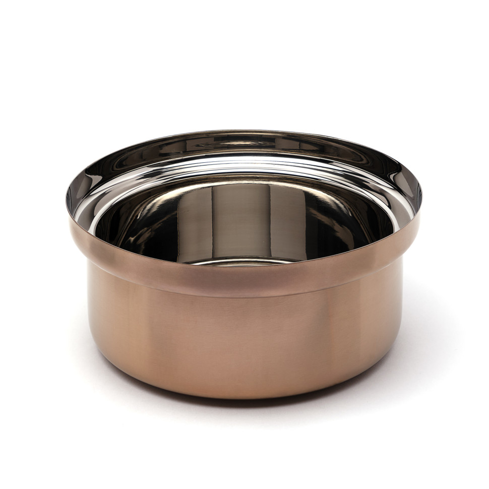 Кастрюля бронзовая с крышкой KNIndustrie FOODWEAR, 4 л, нержавеющая сталь