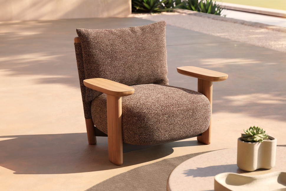 Кресло Vondom Milos Wood - фото товара
