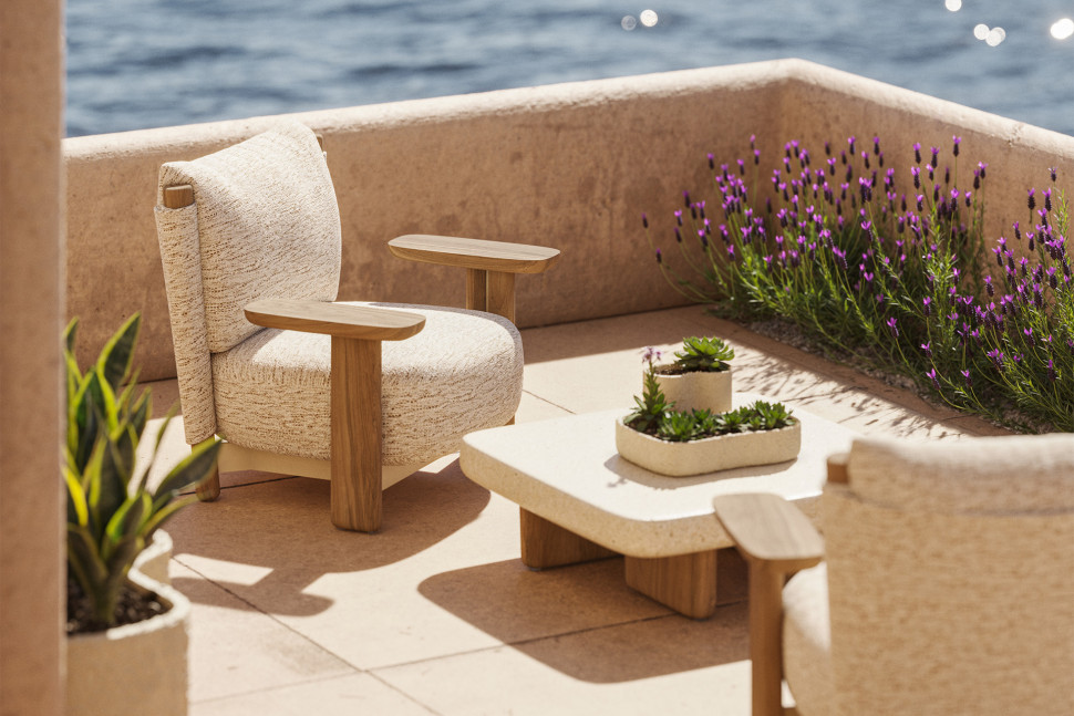 Кресло Vondom Milos Wood - стиль