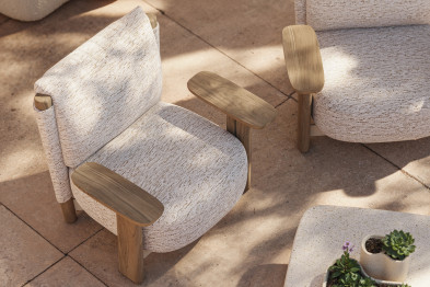 Кресло Vondom Milos Wood