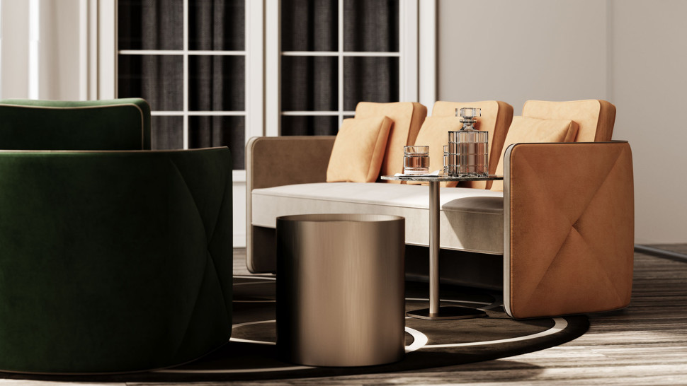 Диван Reflex Disegno / Glamour Aura Sofa