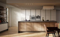 Кухня Gieffe cucine Living supreme Lesmo wood