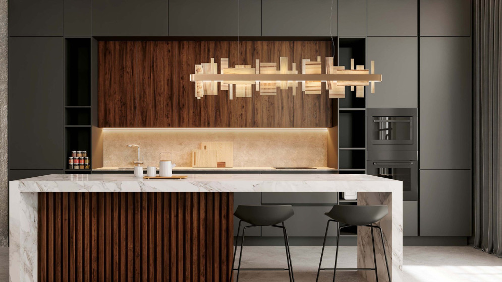 Светильник люстра Masiero Honice Suspension Linear