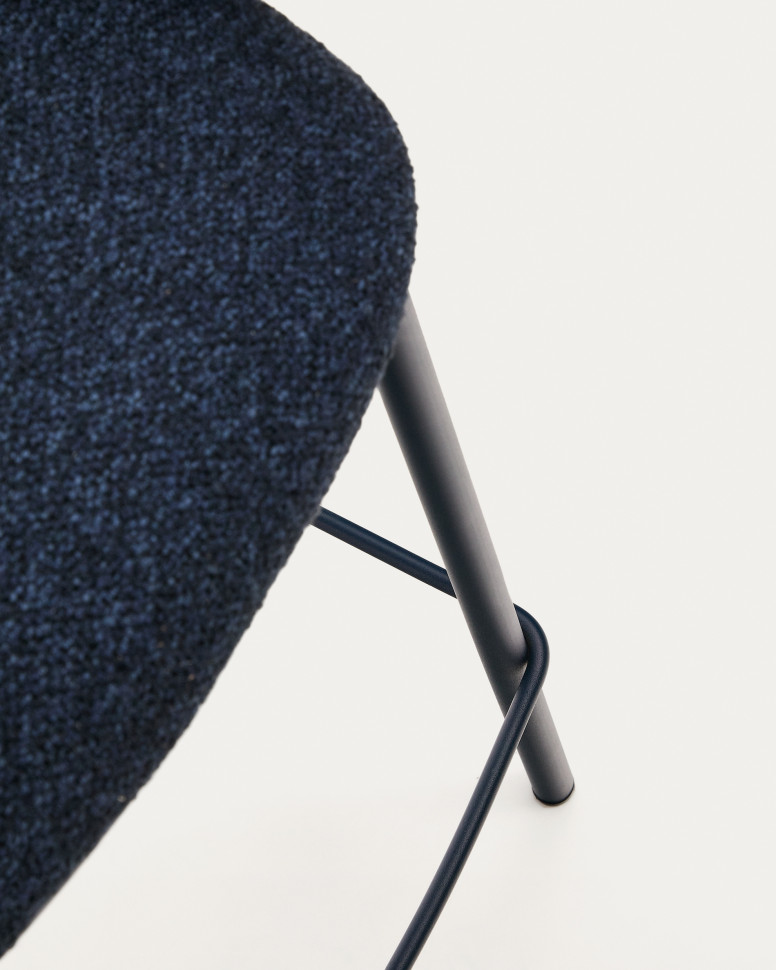 Полубарный стул La Forma Maina 53 x 49 x h91 см, синий, высота сиденья 65 см