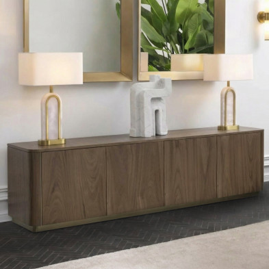 Тумба под ТВ Fratelli Barri Bardi 200 x 45 x h55 см, шпон американского ореха