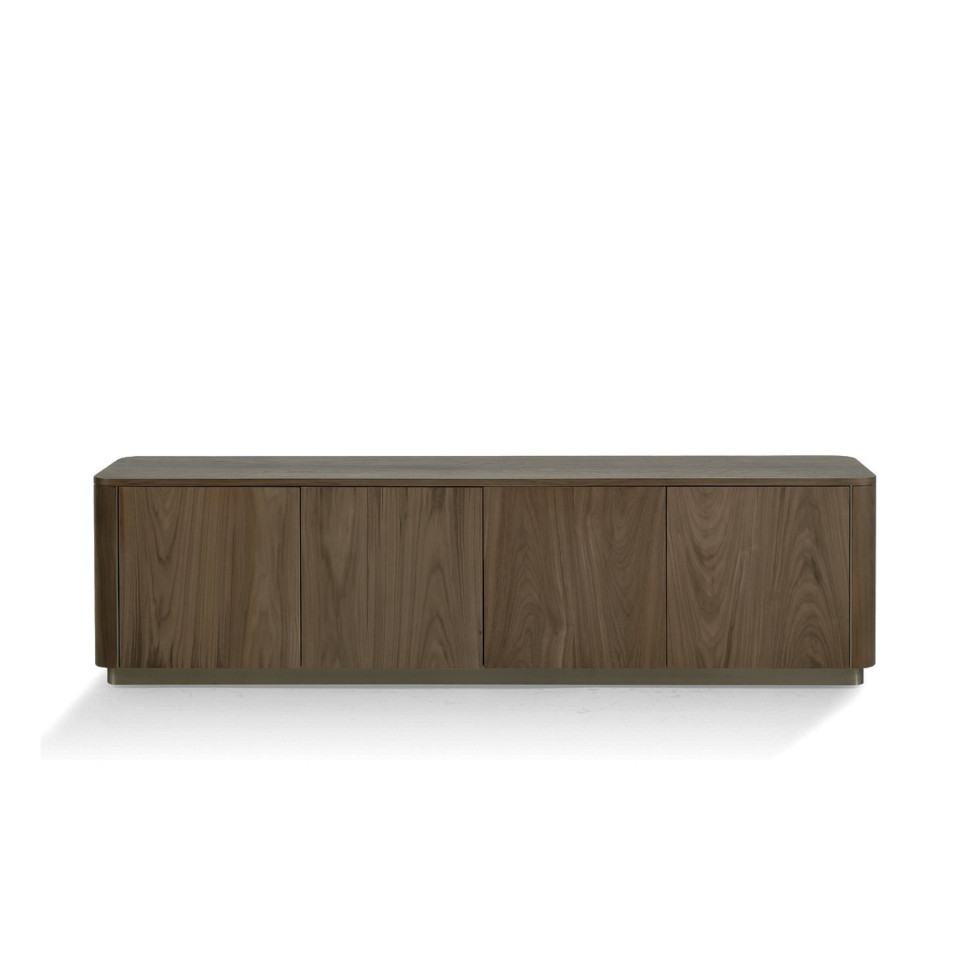 Тумба под ТВ Fratelli Barri Bardi 200 x 45 x h55 см, шпон американского ореха - материал