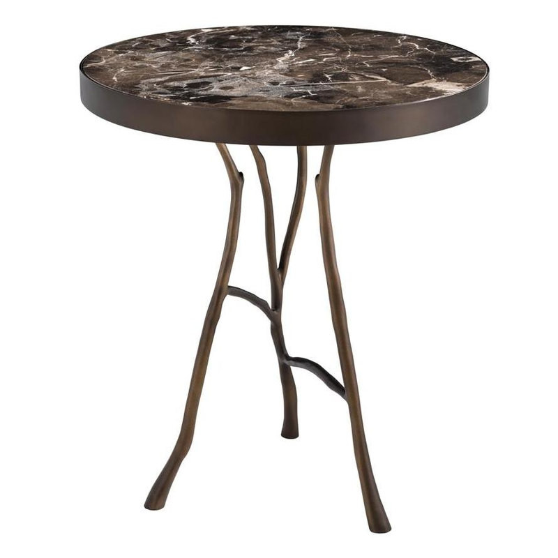 Приставной столик Veritas Eichholtz Tables And Desks 58h x ø50 nc51441