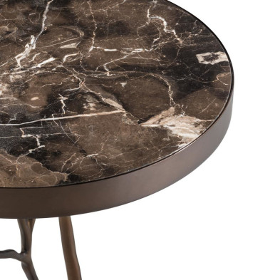 Приставной столик Veritas Eichholtz Tables And Desks 58h x ø50 nc51441