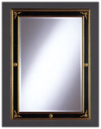 Зеркало Nero/oro Busnelli adamo 20121