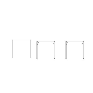 Приставной столик Boston Skyline Design Boston 50 x 50 x 50h nc102429