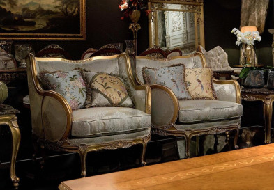 Кресло Artearredo Le diner du roi Chloe 02