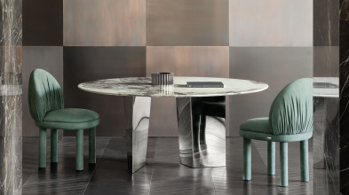 Стол Rugiano Blanco Round