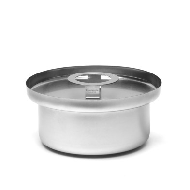 Кастрюля с крышкой KNIndustrie STONE WORK, 3 л, матовая сталь