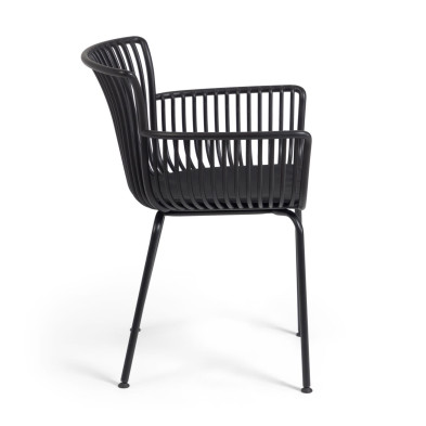 Садовый стул La Forma Surpika 58 x 55 x h80 см, чёрный