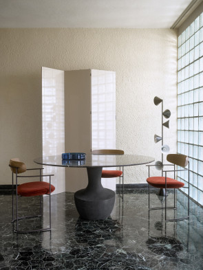 Стол Potocco Anfora 879/T resinated quartz base