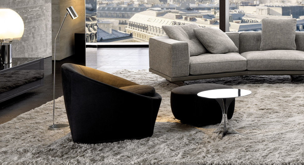 Пуф Minotti Capri Base - стиль