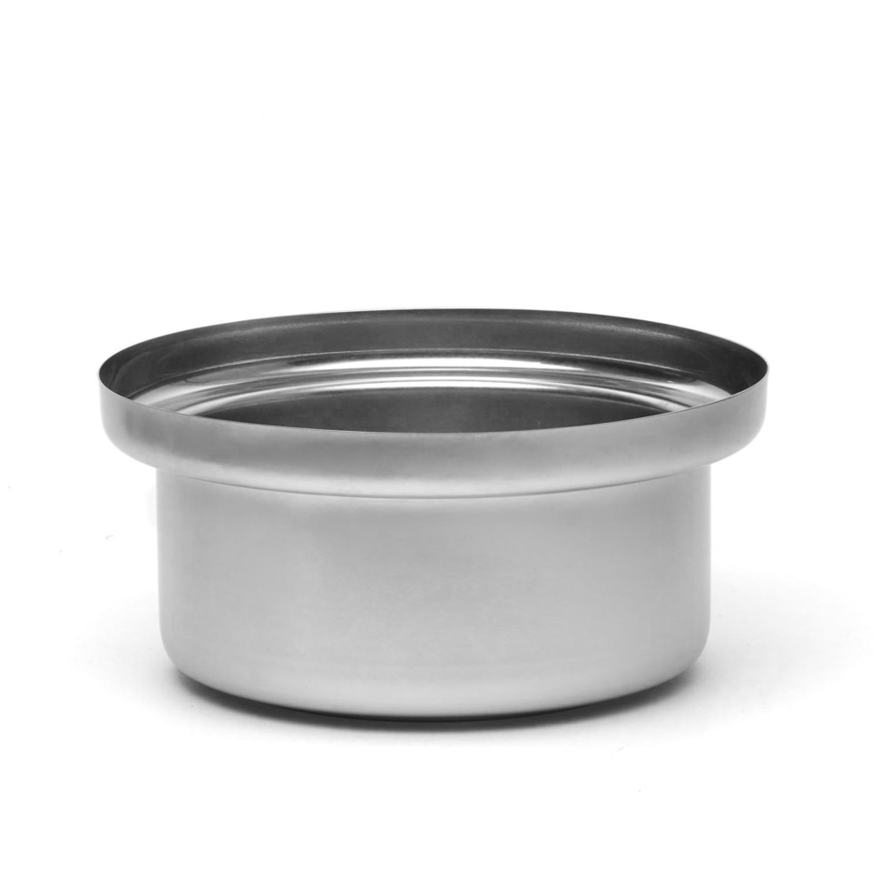 Кастрюля с крышкой KNIndustrie STONE WORK, 4 л, матовая сталь