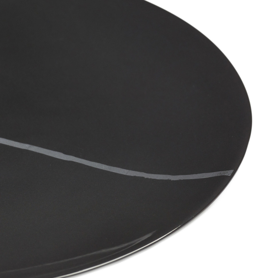 Комплект из 2-х салатный тарелок Serax PACIFIC ZUMA, диаметр 23 см, чёрный, серый, фарфор