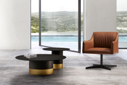 Журнальный стол Eforma Cilindro low top legno