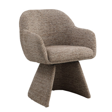 Стул поворотный Fratelli Barri Belmonte 56 x 61 x h80 см, ткань букле