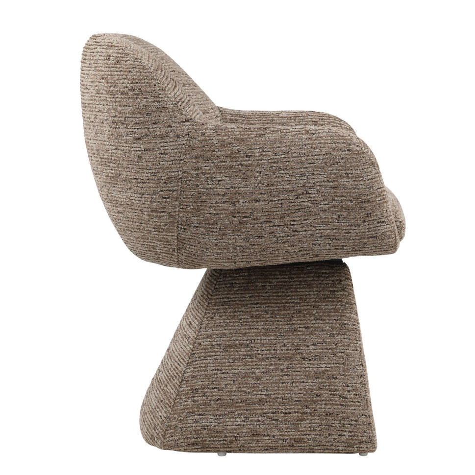 Стул поворотный Fratelli Barri Belmonte 56 x 61 x h80 см, ткань букле - материал