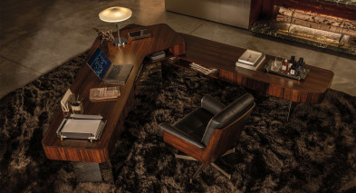 Консоль Minotti Diagramma Wood