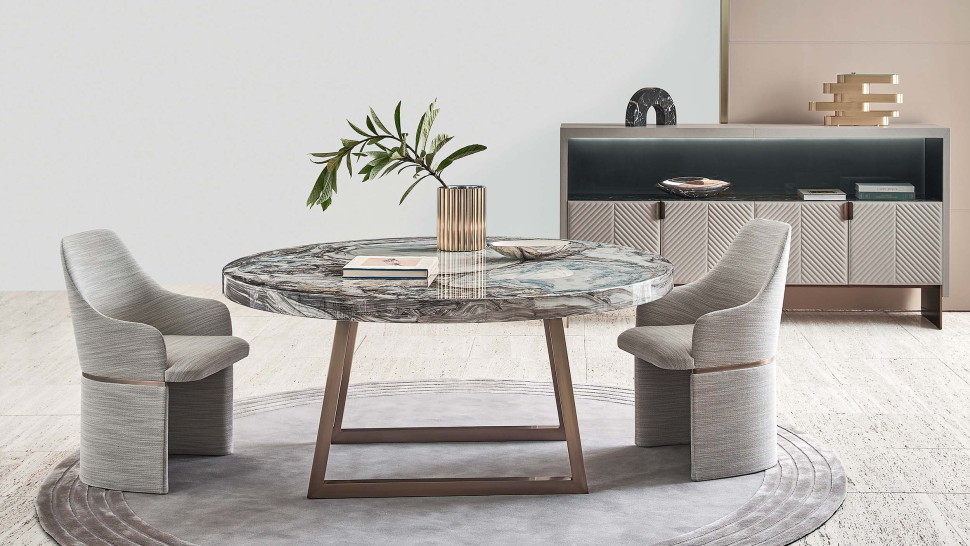 Стол Rugiano Decoro Round - стиль