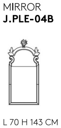 Размеры Зеркало Jumbo Collection Pleasure 1 Размеры Зеркало Jumbo Collection Pleasure 1