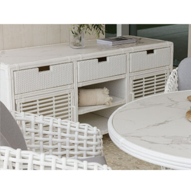 Буфет Skyline Design Villa 170 x 60 x h80 см, из волокна Mushroom