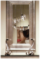 Зеркало Mantellassi Casa gioiello Hortensia