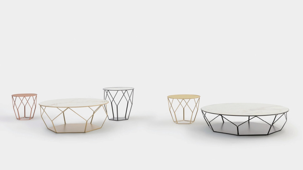 Журнальный стол Bonaldo Arbor - материал