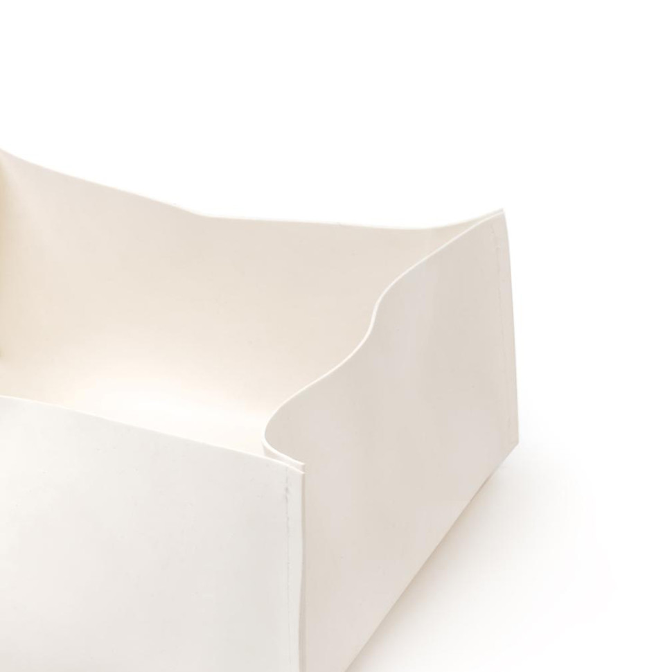 Хлебная корзинка KNIndustrie Pane Caldo, 20 x 10 x h9 см, белая, платиновый силикон