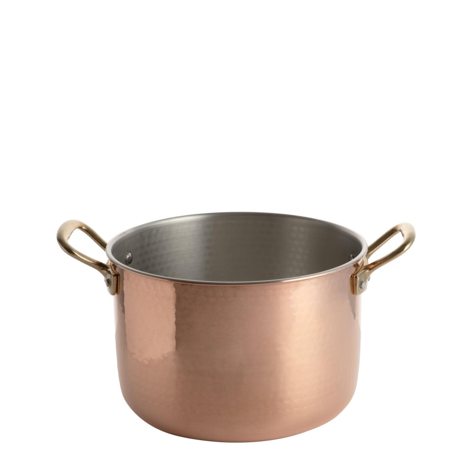 Кастрюля SchonhuberFranchi Rame, диаметр 24 см, h15 см, 5,5 л, нержавеющая сталь, медь