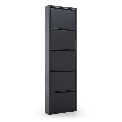 Обувная стойка La Forma Rox 50 x 15 x h169 см, графитовая