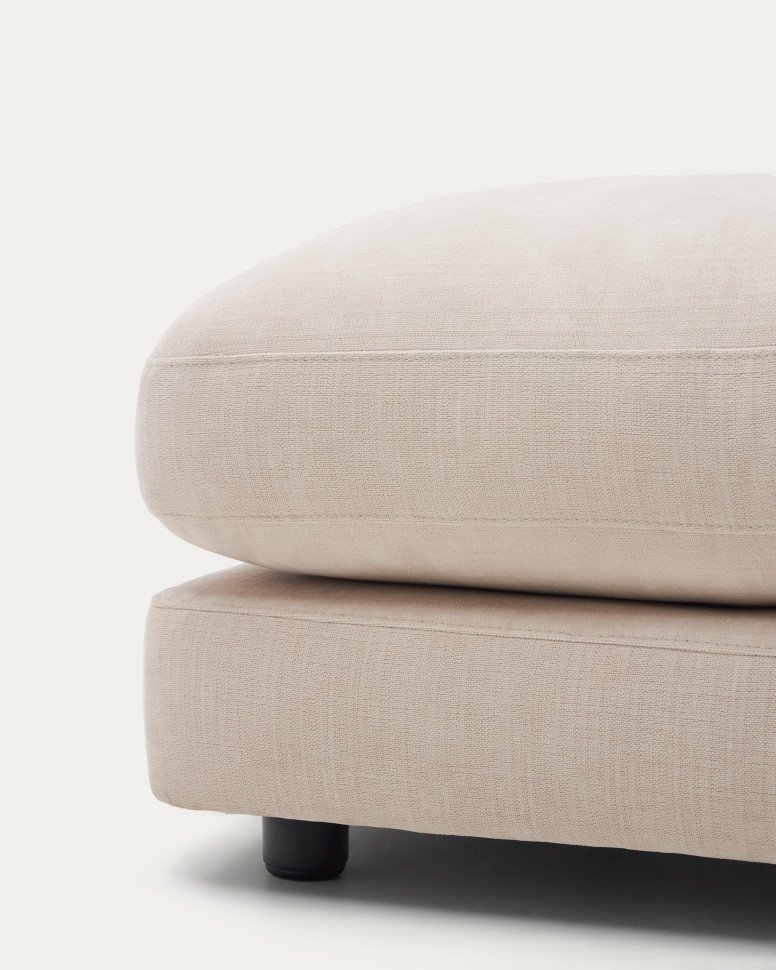 Пуф La Forma Gala 90 x 90 x h42 см, бежевый