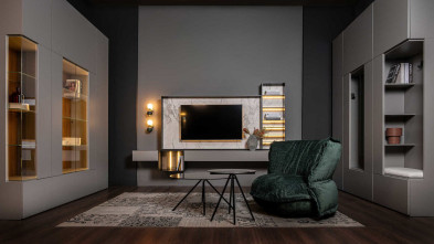 Модульная стенка Caccaro Wallover 300 x 45,5 x 156,6h nc104711