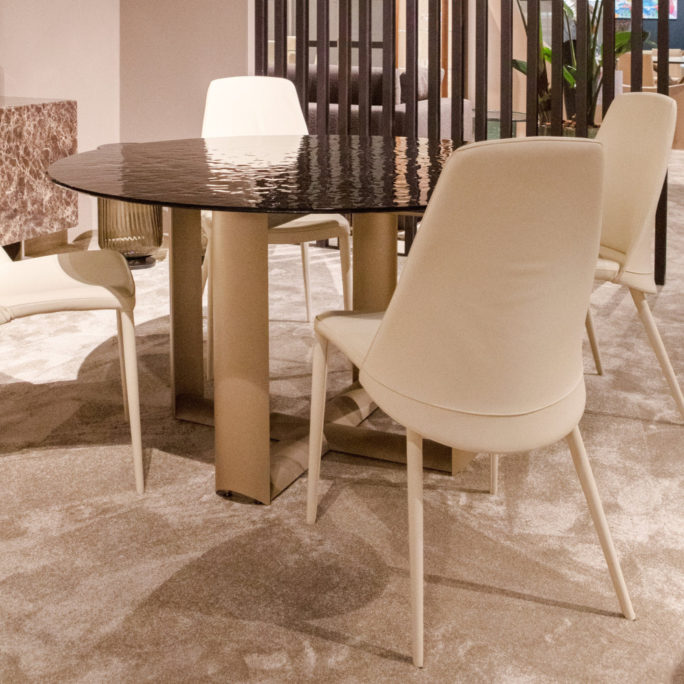 Обеденный стол Cube Tonin Casa Modern News 74h x d140 nc110693