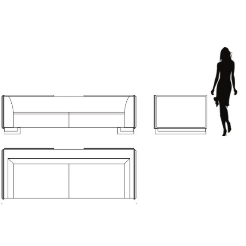 Диван Vivienne Fratelli Barri Vivienne 245 x 100 x 74h nc89757