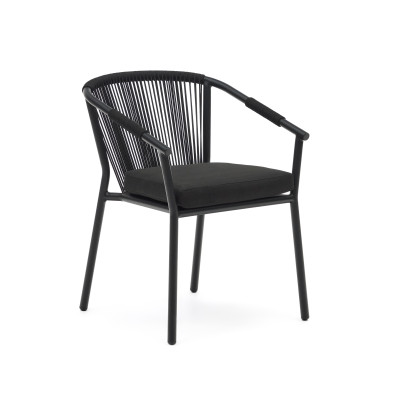 Садовый стул La Forma Xelida 59 x 63 x h79 см, чёрный