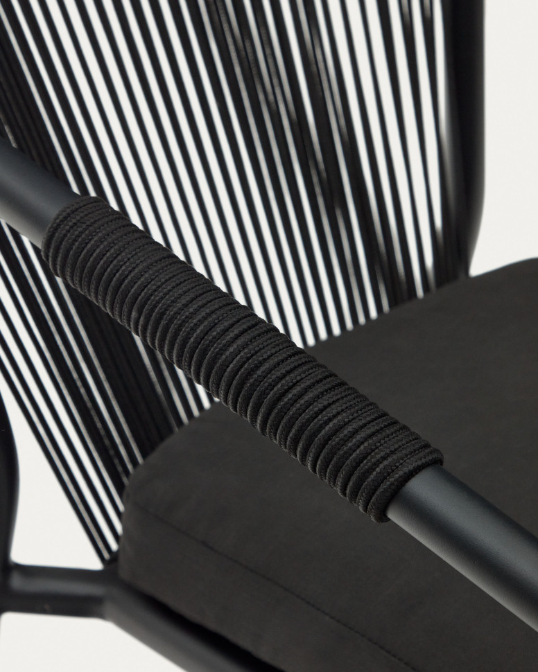 Садовый стул La Forma Xelida 59 x 63 x h79 см, чёрный