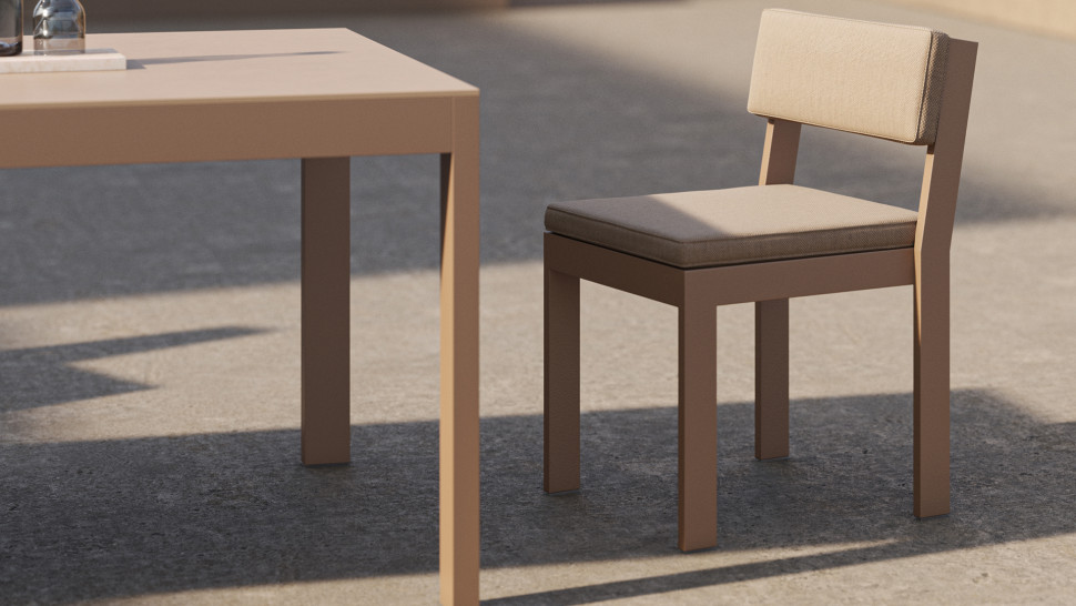 Стул Vondom Posidonia - материал