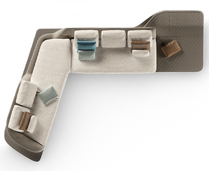 Диван Reflex Disegno Segno Sofa Chaise Longue