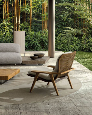 Кресло Minotti Elas Cord Outdoor