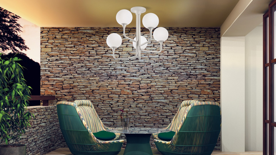 Светильник люстра Masiero Tee Ceiling outdoor