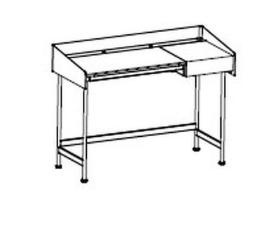 Туалетный столик Secret Bontempi Casa Bontempi Casa 1120 x 50 x 76/85h nc92512
